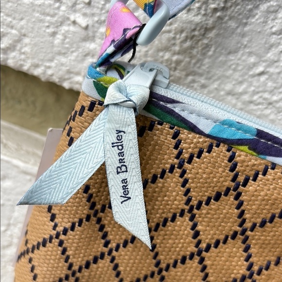 Vera Bradley Marian Floral Straw Bag NWT - Picture 3 of 10
